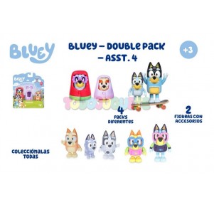 Bluey Pack 2 Figuras Surtido
