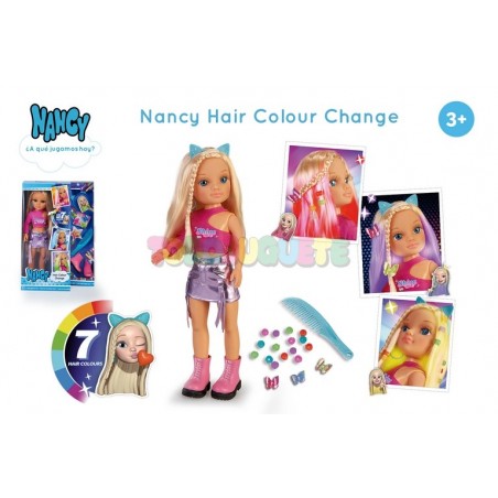 Muñeca Nancy Hair Colour Change con Accesorios