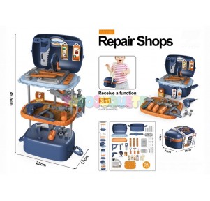 Mini Banco de Trabajo Baúl 54 piezas Repair Shops