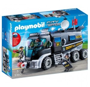 Vehículo con luz led y modulo sonido Playmobil