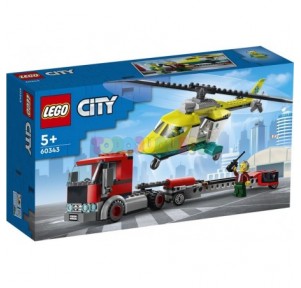 Lego City Transporte de Helicóptero de Rescate