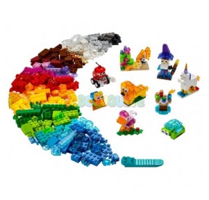Lego Ladrillos Creativos Transparentes