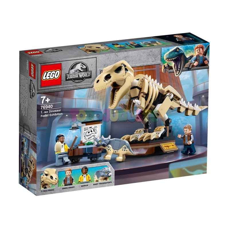 Comprar Lego Jurassic World T-Rex fosilizado Construcción por bloqu...
