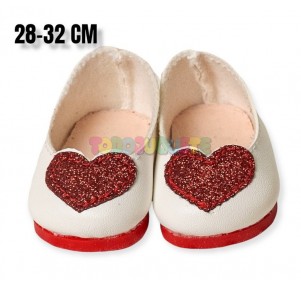 L´Atelier Zapato Manoletina Corazón Rojo 28-32