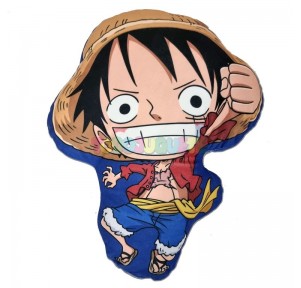 Cojín 3D One Piece Luffy 35 cm