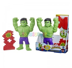 Spidey Mega Mighty Hulk con Gestos