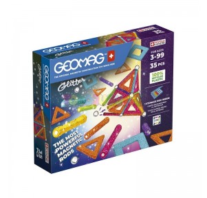 Geomag Glitter 35 piezas Recycled
