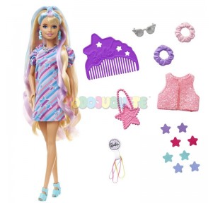 Barbie Totally Hair Pelo Extralargo Estrella