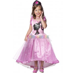 Disfraz Barbie Princesa T.M  5-7 años
