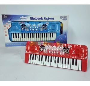 Piano de 37 teclas Electronic Keyboard Rojo o Azul