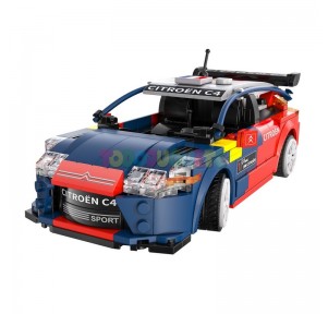 Coche Citroen C4 WRC 1:18 Loeb App 329piezas Cadfi