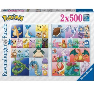 Puzzle 2x500 Pokémon
