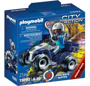 Policía Speed Quad Playmobil