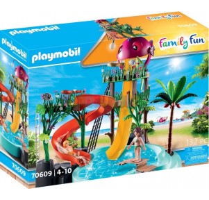 Parque Acuático con Tobogán Playmobil