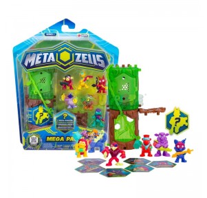 MetaZells Mega Pack 7 Figuras + 2 Troncos