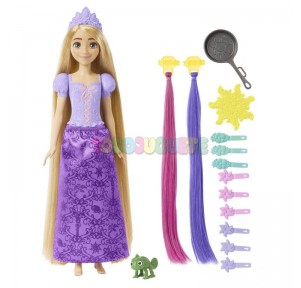 Muñeca Princesa Disney Rapunzel Peinados Mágicos