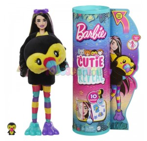 Muñeca Barbie Cutie Reveal Tucán
