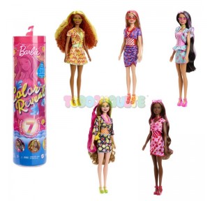 Muñeca Barbie Color Reveal Frutas Dulces Surtido