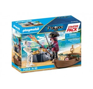 Starter Pack Pirata con Bote de Remos Playmobil