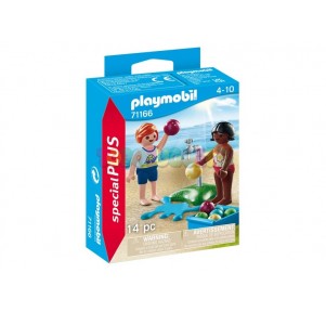 Niños con Globos de Agua Playmobil