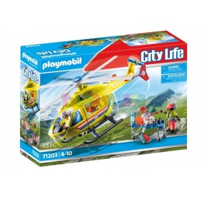 Helicóptero de Rescate Playmobil