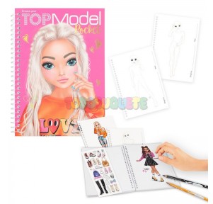 Top Model Cuaderno para Colorear