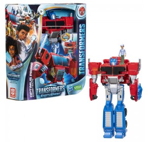 Transformers Earthspark Spinchanger Opimus Prime