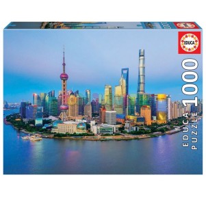 Puzzle 1000 Shangai al Atardecer