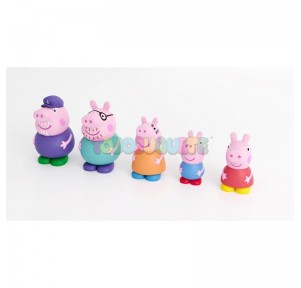 Peppa Pig Set 5 Figuras Baño