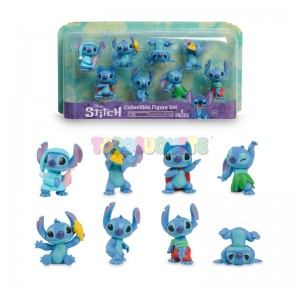 Stitch Set 8 Figuras Colección