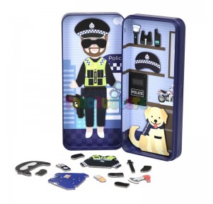 Puzzle Magnético Policía