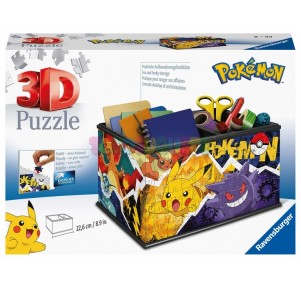 Puzzle 3D Storage Box Pokémon