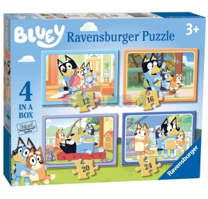 Puzzle 4 en 1 Bluey