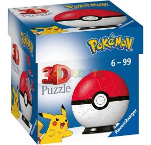 Puzzleball 54 Pokémon Pokeball Classic