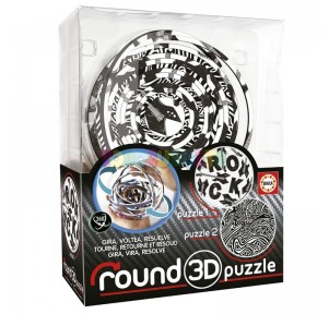 Puzzle Round 3D Hypnotic