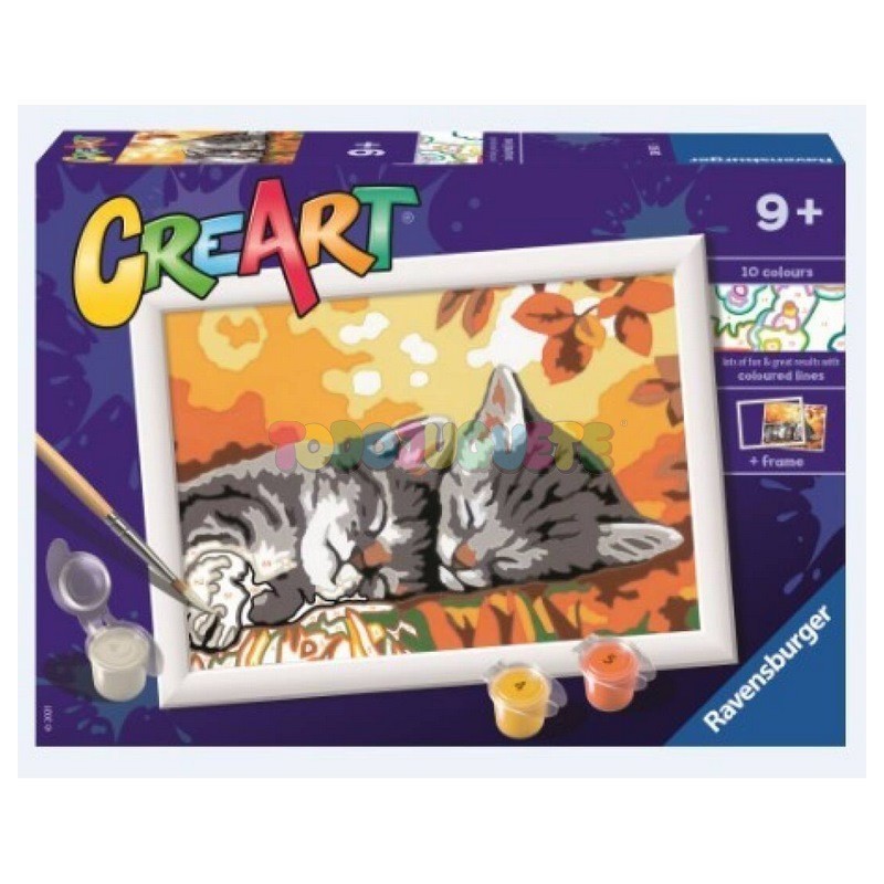 CreArt serie E Gatitos en Otoño