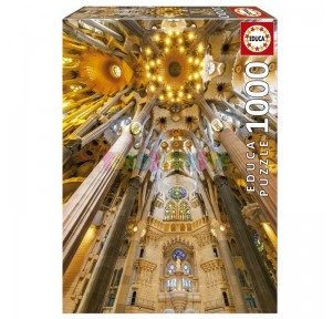 Puzzle 1000 Interior de la Sagrada Familia