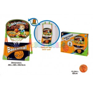 Canasta infantil basket con pelota de 12 cm