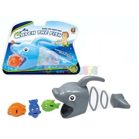 Set de 2 paños o trapos de cocina con peces y ballenas - Batela