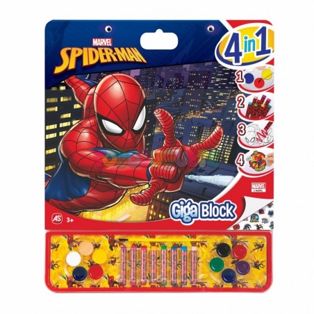 Set pegatinas stickers foam de Spiderman Marvel - Envío GRATIS