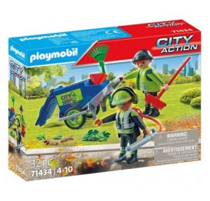 Equipo de Limpieza Urbana Playmobil
