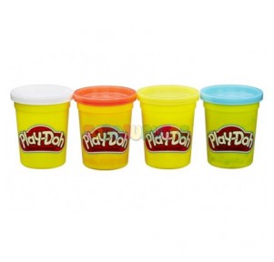 Play Doh pack 4 botes