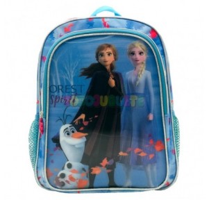 Mochila Frozen 2 Efecto 5D con bolsillo