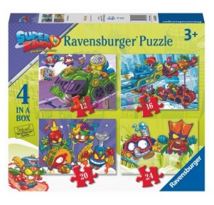 Puzzle 4 en 1 Super Zings