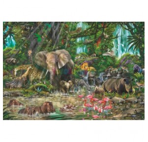 Puzzle 2000 jungla africana