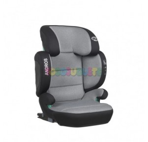Silla auto Andros I-Size Gr. 2/3 gris MS