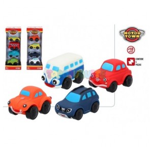 Motor Town pack 4 coches blanditos