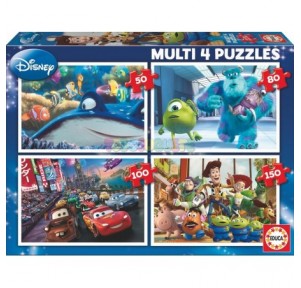 Multi 4 puzzles Pixar