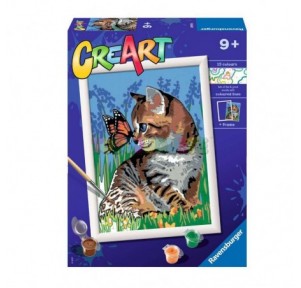 CreArt serie D Gatito y Mariposa