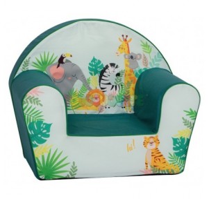Sillón Infantil Verde Selva